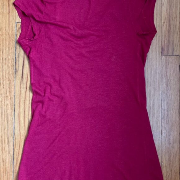 Anthropologie Pilcro and The Letterpress Ruched Top Shirt Size M Medium - Picture 5 of 6
